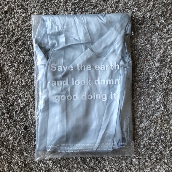 NWT Reformation Barrow Silk Dress - Mineral - Picture 4 of 7